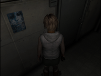 El cartel del "Silent Hill 2: Navigation File".