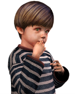 Walter Sullivan da bambino