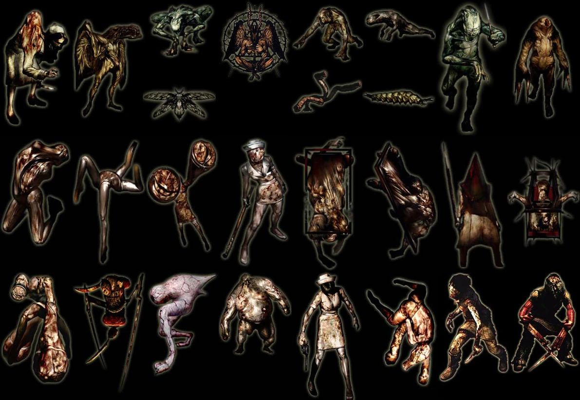 Mostri | Silent Hill Italia Wiki | Fandom, image size:1191x822