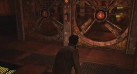 Alex nella stanza con le ventole