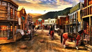 Wild West Town F