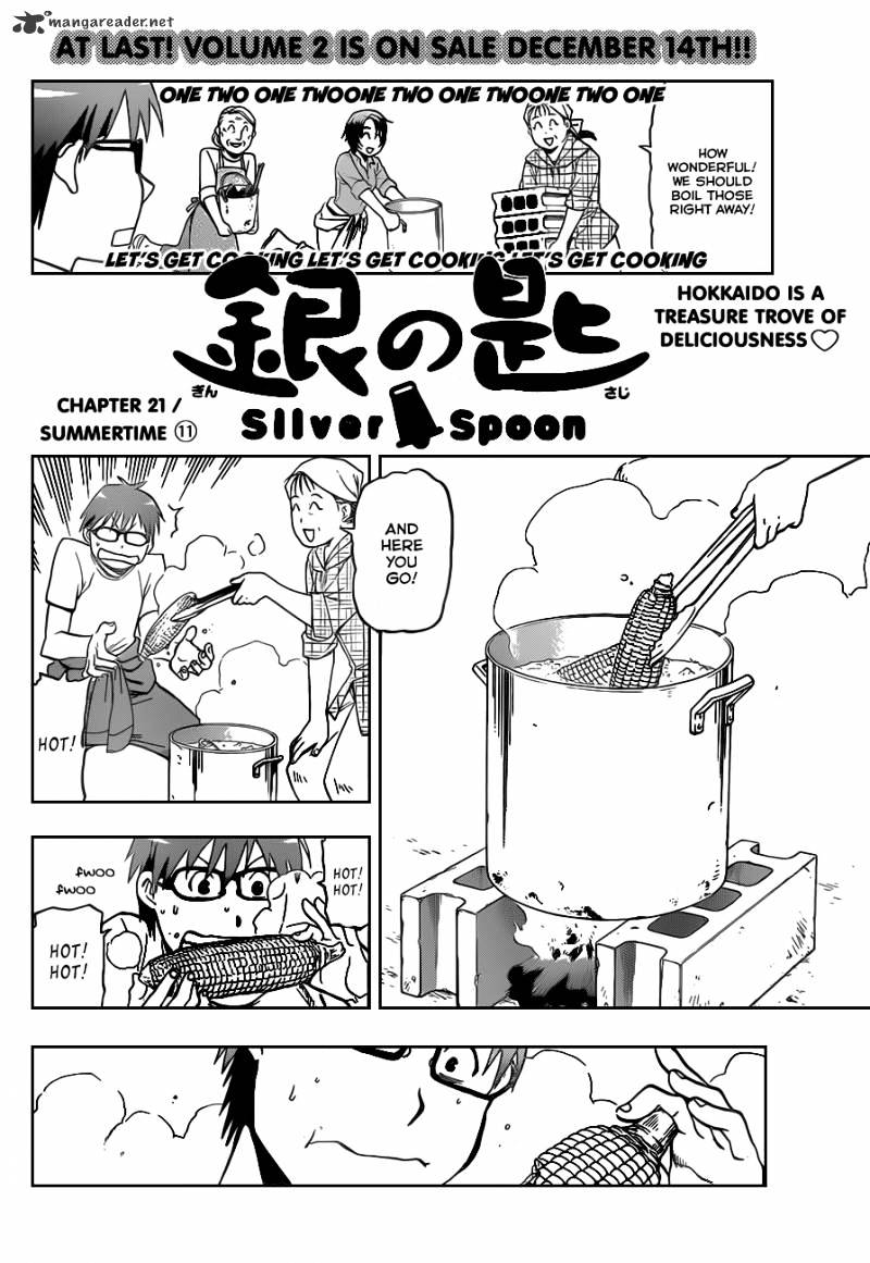 Chapter 21 Silver Spoon Wiki Fandom