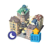 Winter Holiday Street