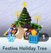 Festive Holiday Tree