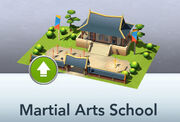 Martial Arts School (Not Placed)