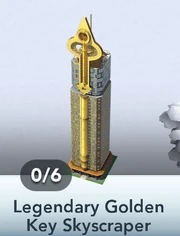 Legendary Golden Key Skyscraper