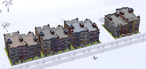 Possible Names: Shadowbrick Studios, McDonald Tower, Leaky Lake Studio Apts 