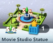Movie Studio Statue