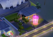 500 Soda Stop at night.