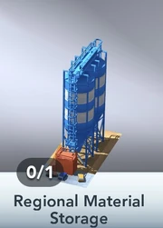 Regional Material Storage