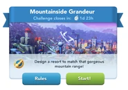 Mountainside Grandeur Heading.