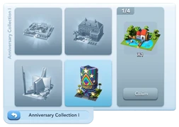 Anniversary Collection I City Album map image