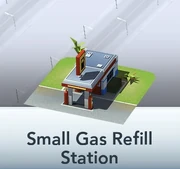 Small Gas Refill Station