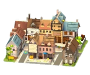 Rustic Village center