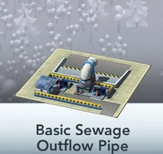 Basic Sewage Outflow Pipe