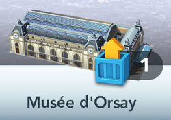 Musée d'Orsay, SimCity BuildIt Wiki