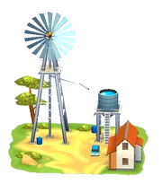 Windmill Water Pump