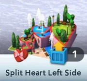 Split Heart Left Side