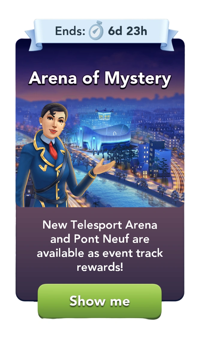 Arena of Mystery SimCity BuildIt Wiki Fandom