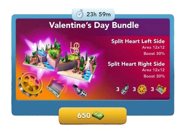 Valentine's Day Bundle | SimCity BuildIt Wiki | Fandom