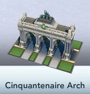 Cinquantenaire Arch (Not Placed)