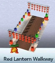 Red lantern Walkway