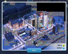 Corrupted Voting Image