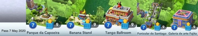 First 5 buildings of Mayor's Pass season 7