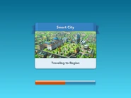 The Smart City loading screen.