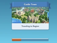 Castle Town loading screen.