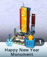 2017 New Year Monument