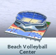 Beach Volleyball Center Storage