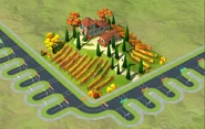 Tuscany Villa at day.