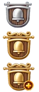 The Free, Premium, and Premium+ icons for Mayor's Pass Season 24.
