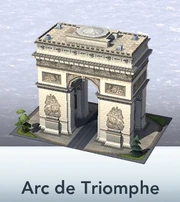 Arc de Triomphe (Not Placed)
