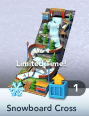 Snowboard Cross Storage
