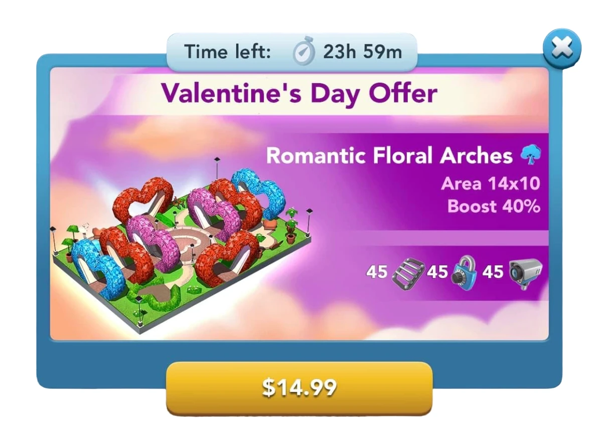 Valentine's Day Offer | SimCity BuildIt Wiki | Fandom