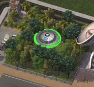 UFO in the forest at Area 5.1