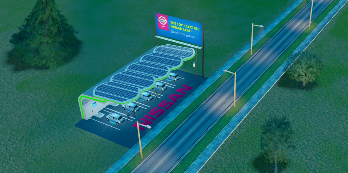 Nissan leaf simcity