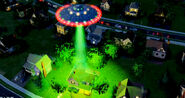 UFO THE GREEN BEAM!