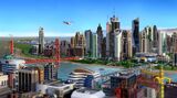 Пример торговой зоны в SimCity (2013).