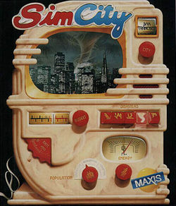 simcity pc game classic box