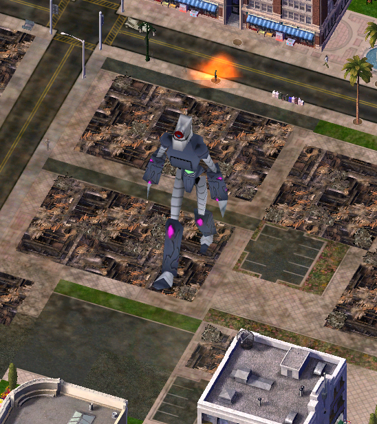 Robot Attack Simcity Fandom