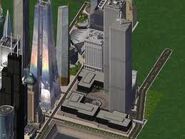 The Twin towers restored in Simcity 4 with a mod.