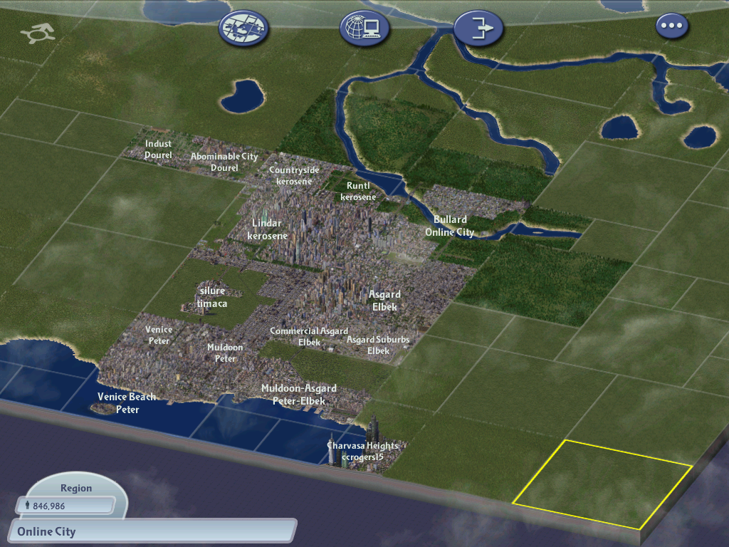 simcity 4 regions with cities download
