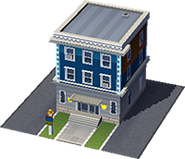 Small Police Station in SimCity BuildIt.