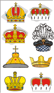 Heraldry crowns