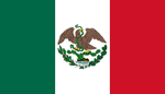 Flag of Second Mexican Republic