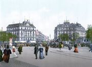 Wölfestein Platz, Königsberg, ca 1900