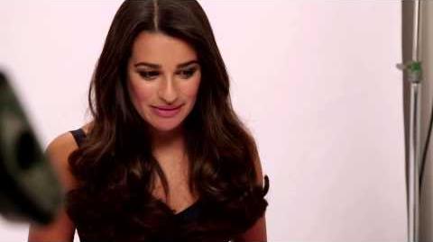 Behind the Scenes of Lea Michele's L'Oreal Commercial